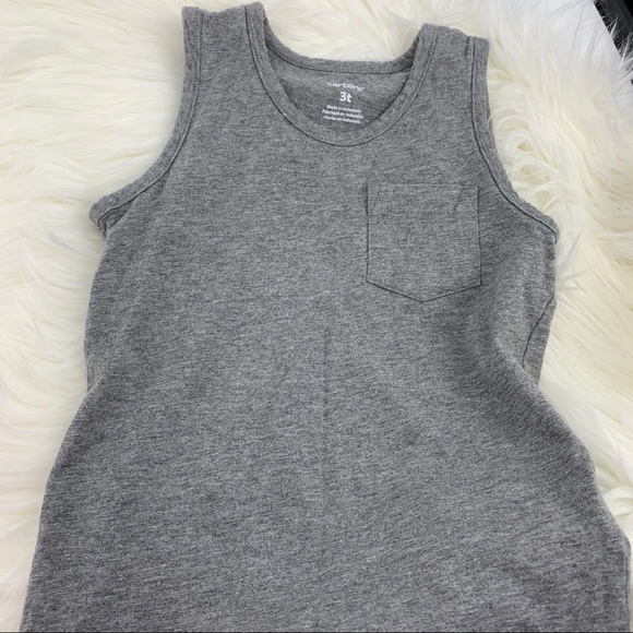 Tank top bundle - 4T - stripes/flowers/solids - Picture 7 of 10